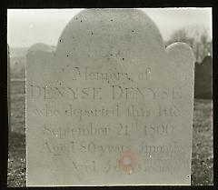 Gravestone of Denyse Denyse, [Old] New Utrecht [Cemetery]