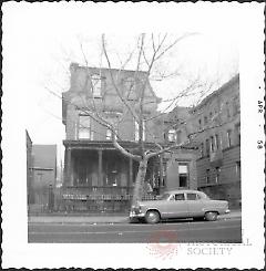 [#499 Bedford Avenue - on east side of avenue between Clymer & Taylor Streets.]
