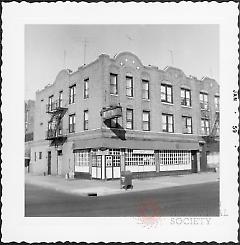 [Northwest corner of 62nd Street (at left) and 7th Avenue, Brooklyn, L.I.]