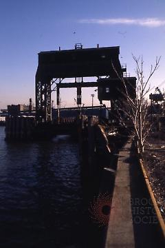 [Railroad bridge at the Brooklyn Navy Yard]