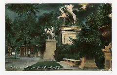 Entrance to Prospect Park, Brooklyn, N.Y. Recto.