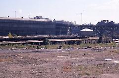 [Area of the Brooklyn Navy Yard where 19th Century battleships were once built]