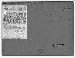 From Institute Bulletin, Vol. III No. 17 Jan 1, '10 The Stone House at Gowanus Scene of the Battle of Long Island.