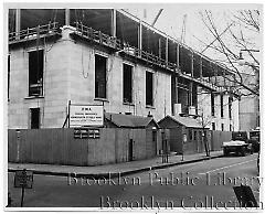 [Appellate court house in Brooklyn Heights in early stage of construction]