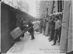 Loading at a Bush loft bldg.