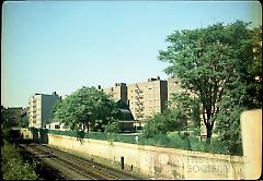 [View looking n.e. along BMT cut toward Church Avenue.]