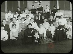 [Group portrait of women and children]
