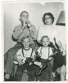 [Carl Erskine with family]