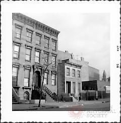 [Adelphi Street - East side between DeKalb Avenue & Lafayette Avenue, #319 Adelphi Street (left) and #321 Adelphi Street (right).]