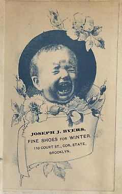 Tradecard. Joseph J. Byers. 110 Court Street. Brooklyn.