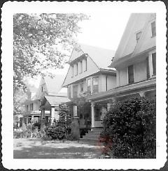 [Looking east on Glenwood Road, from southeast corner of Argyle Road.]