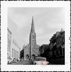 [View looking east along Milton Street.]