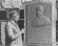 Plaque at Alexander Hamilton High School