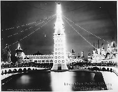 Electric Tower at night