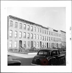 [View of part of north side of Carroll Street between Hoyt Street and Smith Street.]