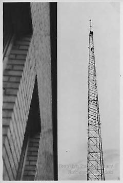 [Brooklyn Technical High School radio tower]
