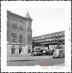 [Prudential Savings Bank on Southwest corner of Clinton Avenue and Myrtle Avenue.]