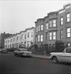 [North side of 61st Street between 3rd Avenue and 4th Avenue, looking northwest.]