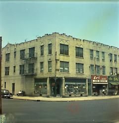 [N.E. corner of W. 1st Street.]