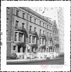 [At far right, a portion of #2 Pierrepont Street, a large apartment house.]