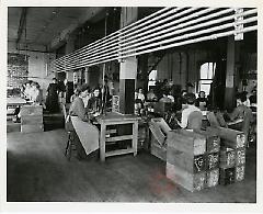 [Women workers in the pencil factory]