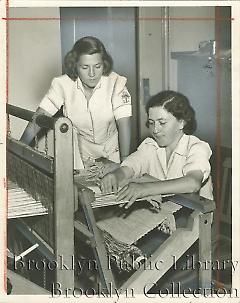 Weaving a rug