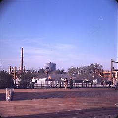 [Boardwalk and new Pool construction], Coney Island