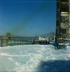 [View of Esplanade, Brooklyn Heights.]