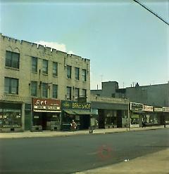 [View of north side of Kings Highway.]