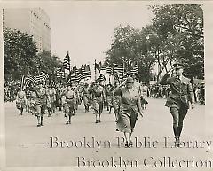 [Parade on Eastern Parkway]
