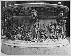 [Base of fountain at Pratt Institute]