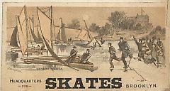 Tradecard. Headquarters for Skate in Brooklyn. Brooklyn.