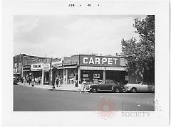 [Sheepshead Bay Road view.]