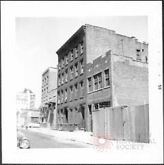 [North side of Johnson Street between Gold Street and Prince Street, looking north.]
