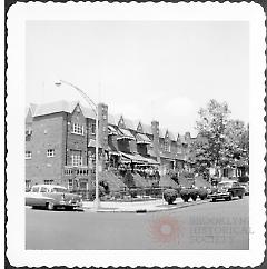 [86th Street looking northeast.]