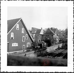 [View from footbridge over BMT Brighton line tracks at Glenwood Road, looking southeast.]