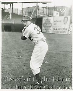 [Bill Antonello in batting stance]