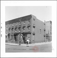 [Northeast corner of 6th Avenue (left) and 6th Street, Brooklyn.]