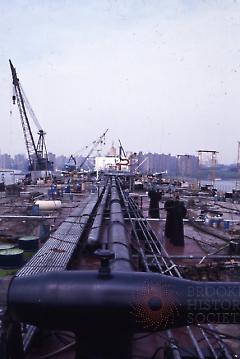 [Main deck looking AFT (towards the stern of the ship)]