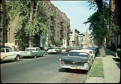[View of north side of 74th Street looking east.]