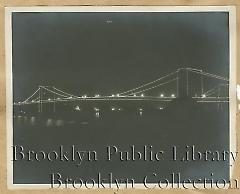 [Brooklyn Bridge at night]