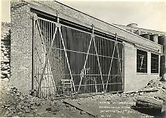 Showing vaults at Hubers Paint Factory between 6th and 7th Aves.