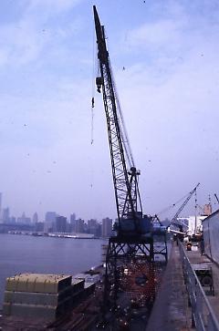 [Cranes on pier J]