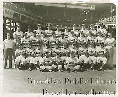 [Team portrait of Brooklyn Dodgers]