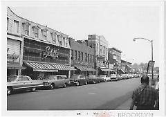 [View (looking south) of Sheepshead Bay Road.]