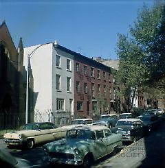 [View of west side of Willow Place.]