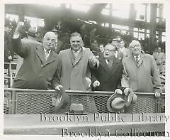 Opening day Ebbets Field 1954