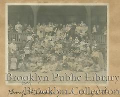 Group at Coney Island seaside home