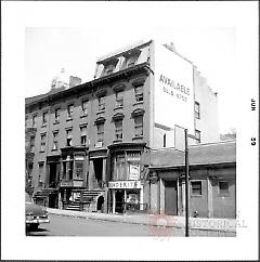 [175 Clinton Street (laundry at right) center.]