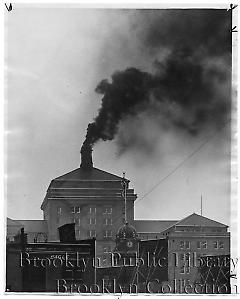 Smoke from Bklyn Municipal Bldg.